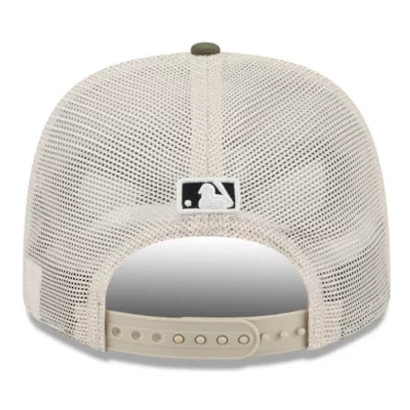 Chicago White Sox MLB Light Beige/Olive Chicago Sox 2025 Armed Forces Day 9SEVENTY Stretch-Snap Hat