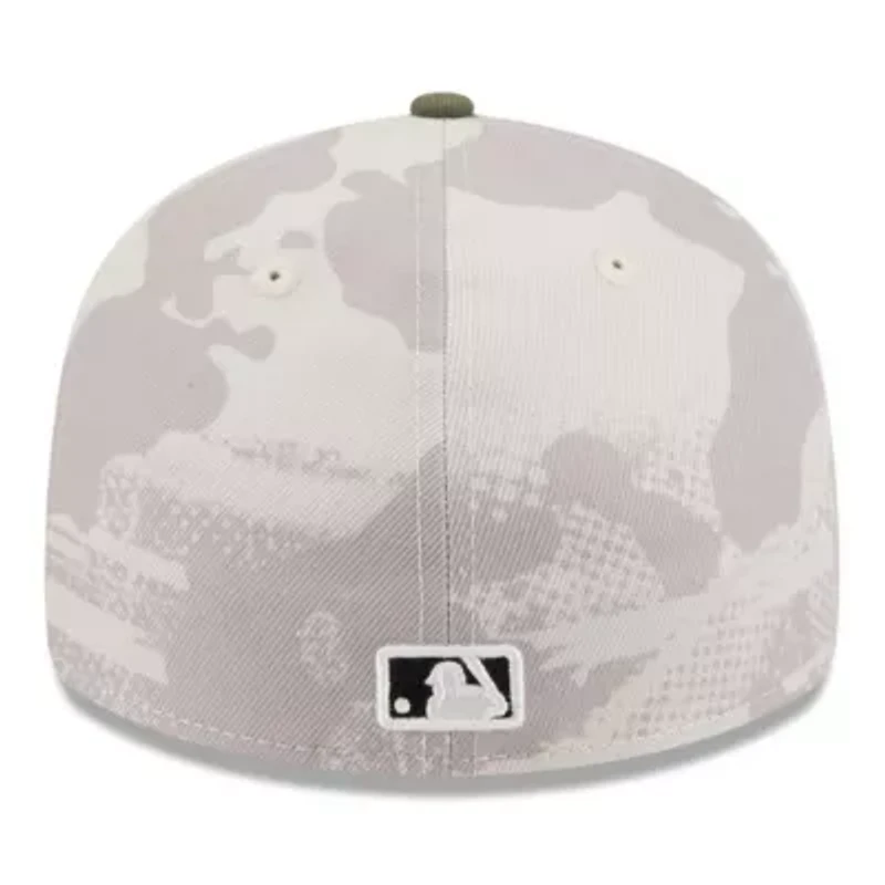 MLB Light Beige/Olive Washington Nationals 2025 Armed Forces Day Low 59FIFTY Fitted Hat