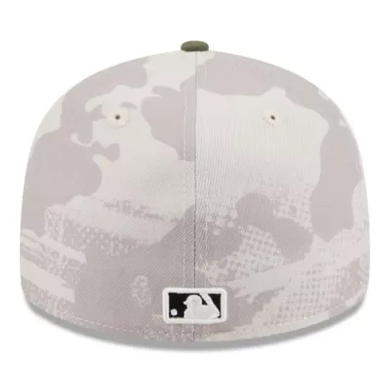 MLB Light Beige/Olive Kansas City Royals 2025 Armed Forces Day Low 59FIFTY Fitted Hat