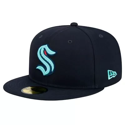 NHL Deep Sea Seattle Kraken Core 59FIFTY Fitted Hat