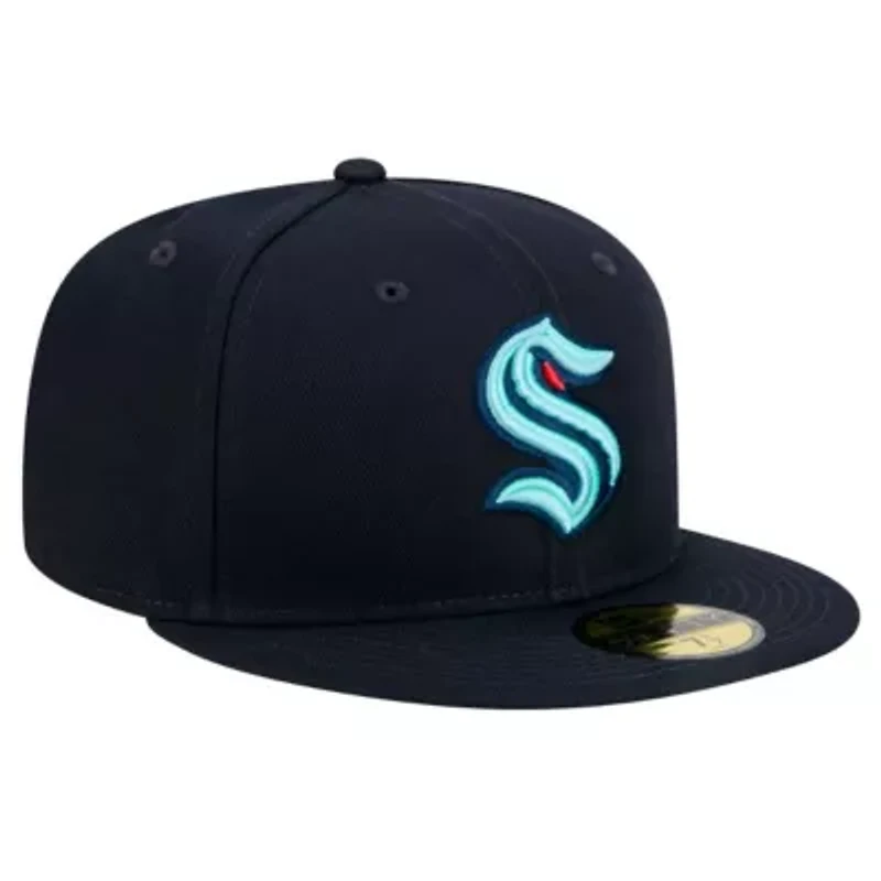 NHL Deep Sea Seattle Kraken Core 59FIFTY Fitted Hat