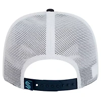 NHL Deep Sea Seattle Kraken Core Trucker 9SEVENTY Stretch-Snap Hat