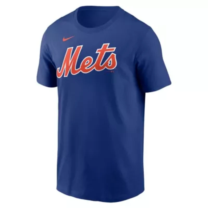 MLB Nike Francisco Alvarez New York Mets Fuse Name & Number T-Shirt