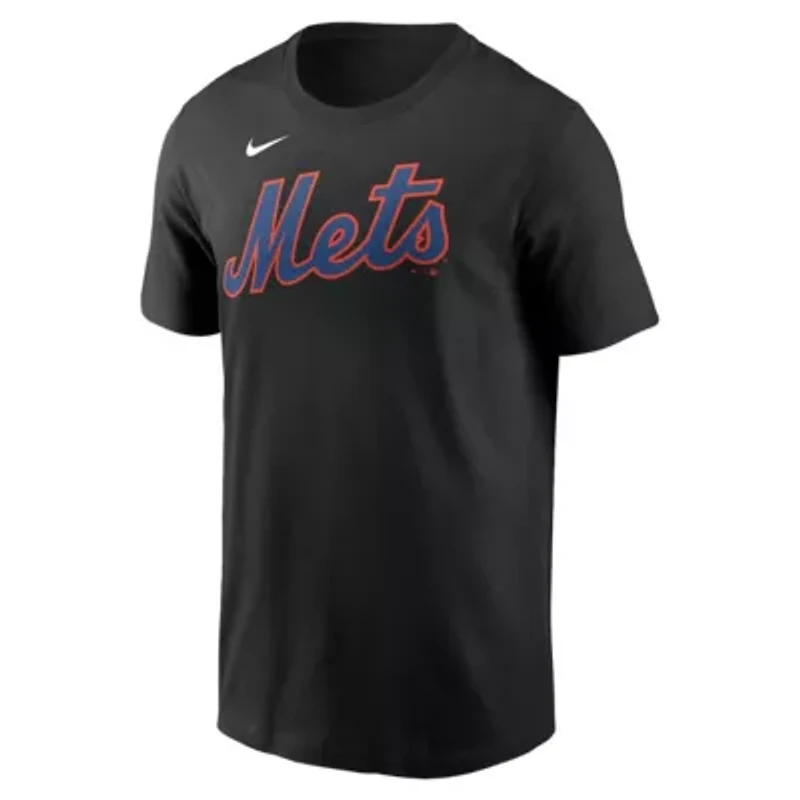 MLB Nike Francisco Alvarez New York Mets Fuse Name & Number T-Shirt
