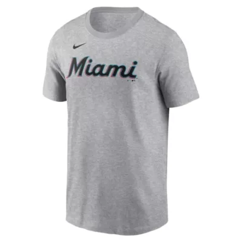 MLB Nike Sandy Alcantara Miami Marlins Fuse Name & Number T-Shirt