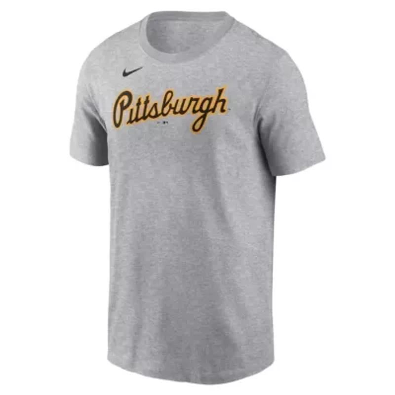 MLB Nike Paul Skenes Pittsburgh Pirates Fuse Name & Number T-Shirt