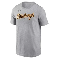 MLB Nike Paul Skenes Pittsburgh Pirates Fuse Name & Number T-Shirt