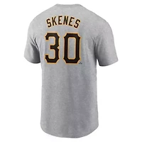 MLB Nike Paul Skenes Pittsburgh Pirates Fuse Name & Number T-Shirt