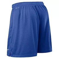 NCAA Nike Royal/Black Kentucky Wildcats 2025 Sideline Reversible Dri-FIT Shorts