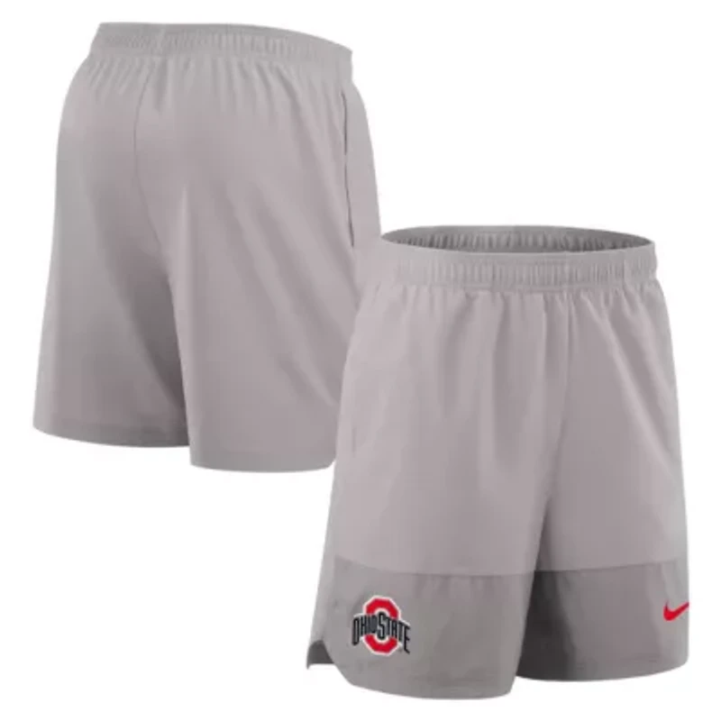 NCAA Nike Ohio State Buckeyes 2025 Sideline Dri-FIT Shorts