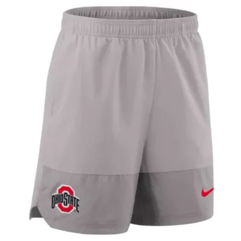 NCAA Nike Ohio State Buckeyes 2025 Sideline Dri-FIT Shorts