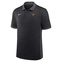 NCAA Nike Texas Longhorns 2025 Early Season Coaches Sideline Victory Stripe Dri-FIT Polo