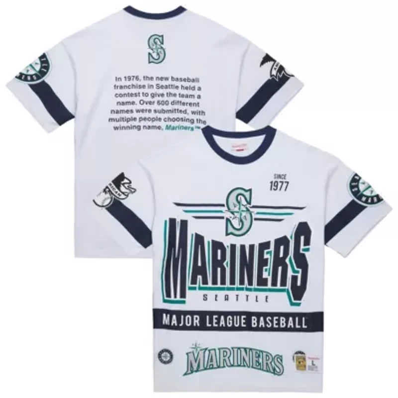 MLB Seattle Mariners Cooperstown Collection Team Origins Premium T-Shirt
