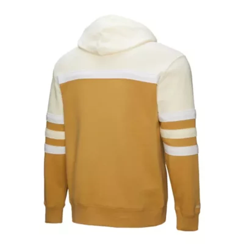 Boston Red Sox MLB Tan/Cream Head Coach Pullover Hoodie