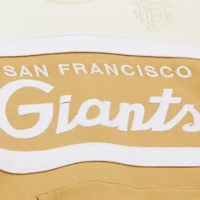 MLB Tan/Cream San Francisco Giants Head Coach Pullover Hoodie
