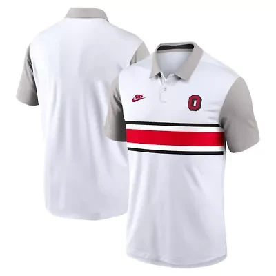 NCAA Nike Ohio State Buckeyes Athletic Prep Legacy Logo Vapor Dri-FIT Polo