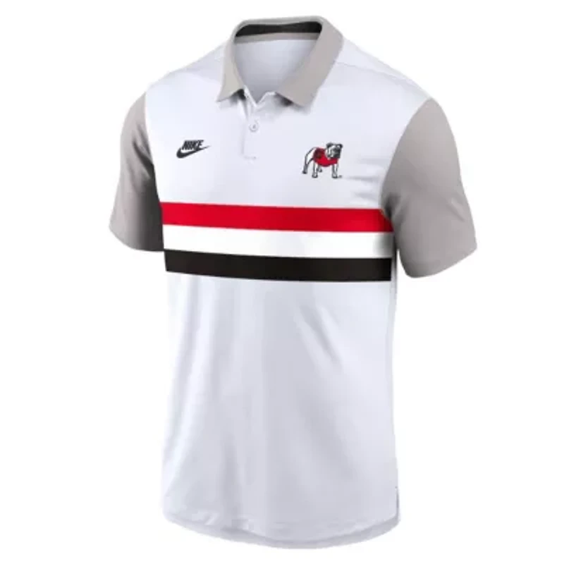 NCAA Nike Georgia Bulldogs Athletic Prep Legacy Logo Vapor Dri-FIT Polo