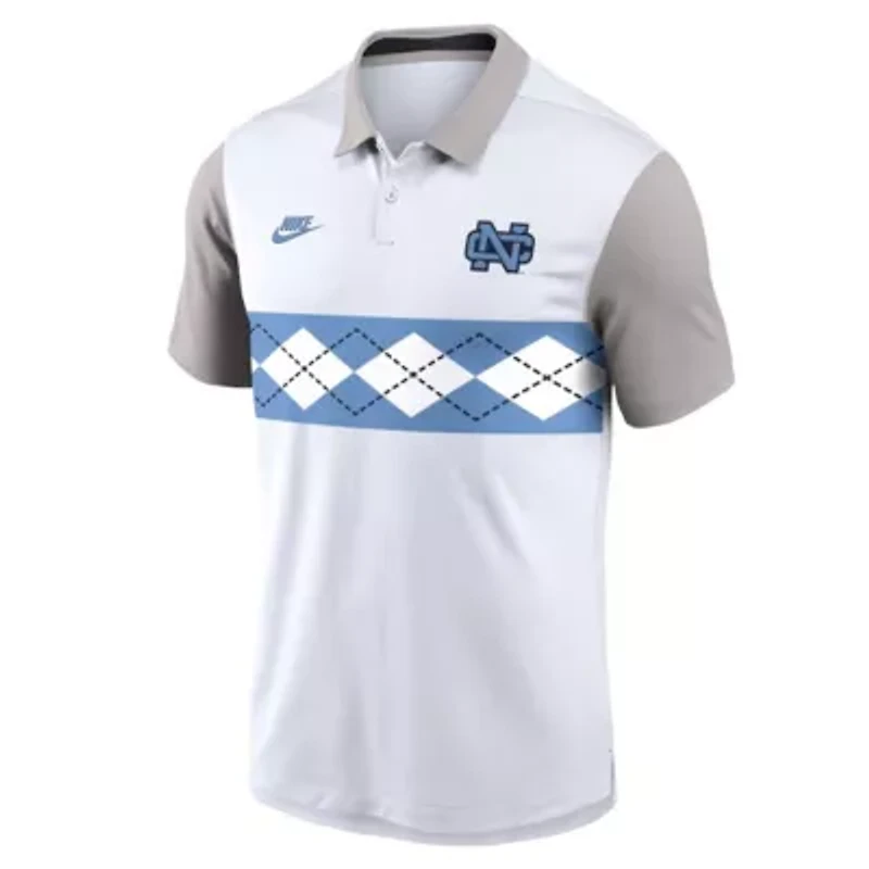 NCAA Nike North Carolina Tar Heels Athletic Prep Legacy Logo Vapor Dri-FIT Polo