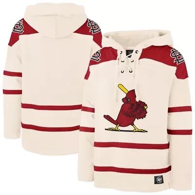 MLB St. Louis Cardinals Superior Lacer Pullover Hoodie