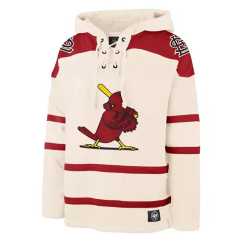 MLB St. Louis Cardinals Superior Lacer Pullover Hoodie