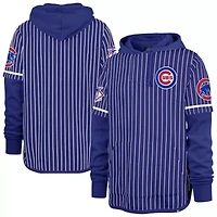 MLB Chicago Cubs Pinstripe Double Header Pullover Hoodie