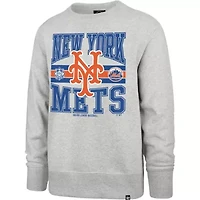 MLB New York Mets Letters Headline Pullover Sweatshirt