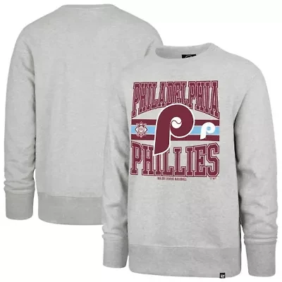 MLB Philadelphia Phillies Letters Headline Pullover Sweatshirt