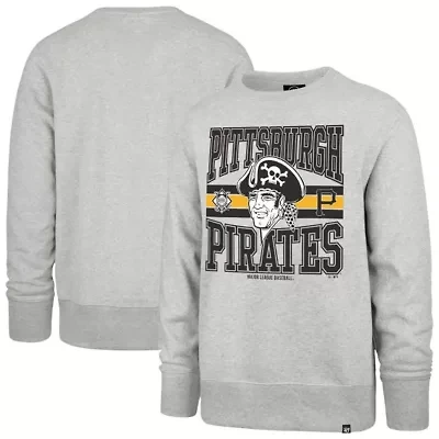 MLB Pittsburgh Pirates Letters Headline Pullover Sweatshirt