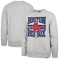 Boston Red Sox MLB Letters Headline Pullover Sweatshirt