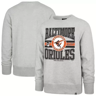 MLB Baltimore Orioles Letters Headline Pullover Sweatshirt