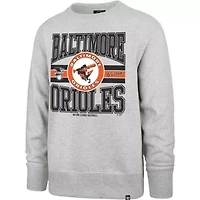 MLB Baltimore Orioles Letters Headline Pullover Sweatshirt