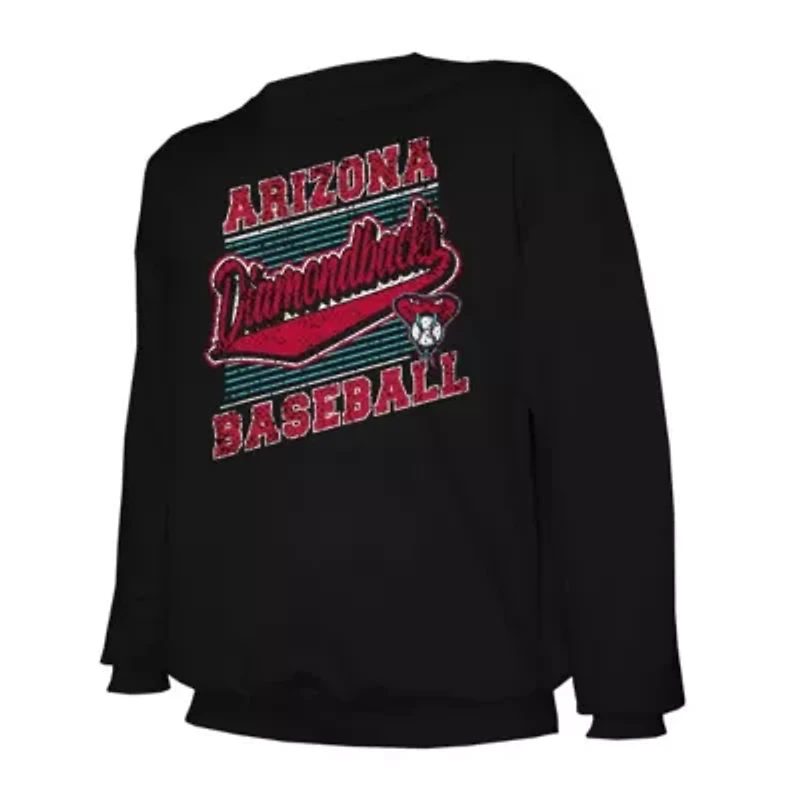 MLB Arizona Diamondbacks Lightweight Crew Sweatshirt