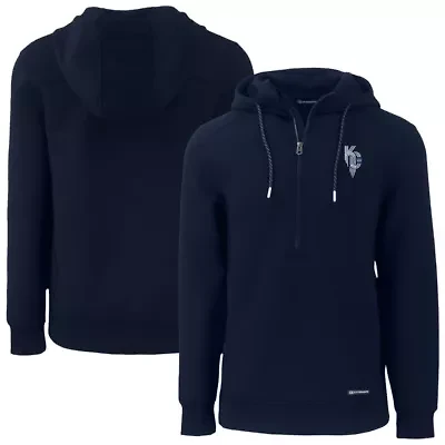 MLB Kansas City Royals Roam Eco Recycled Half-Zip Pullover Hoodie
