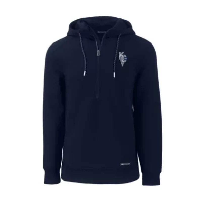 MLB Kansas City Royals Roam Eco Recycled Half-Zip Pullover Hoodie