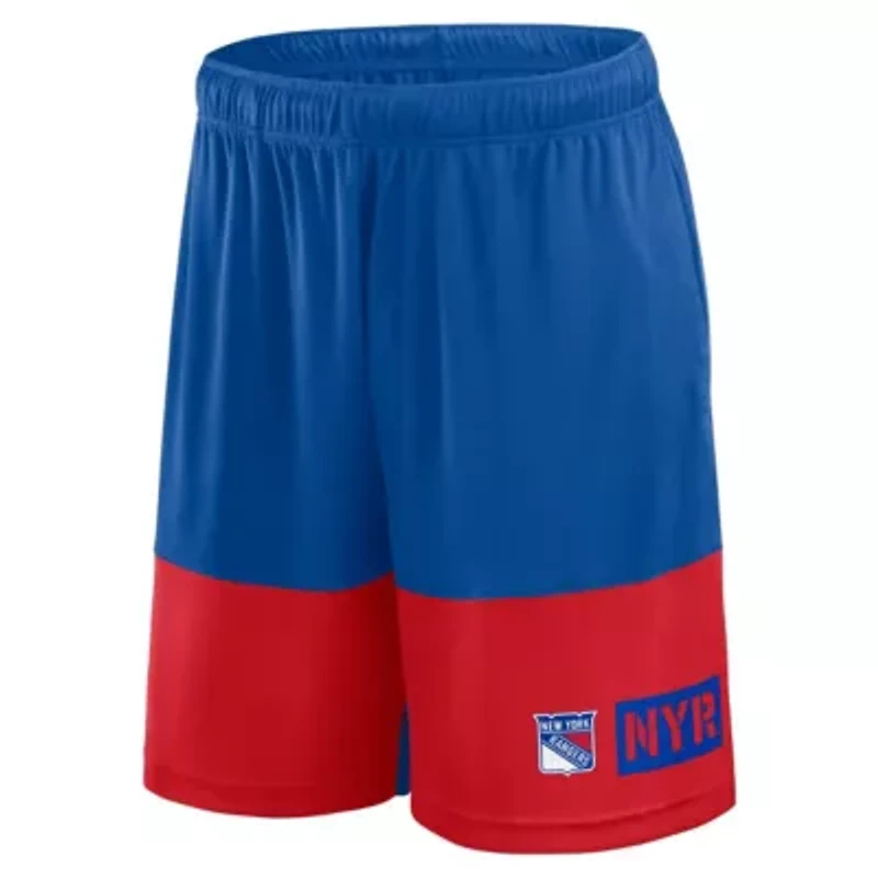 NHL Logo Athletic New York Rangers Best of the Shorts