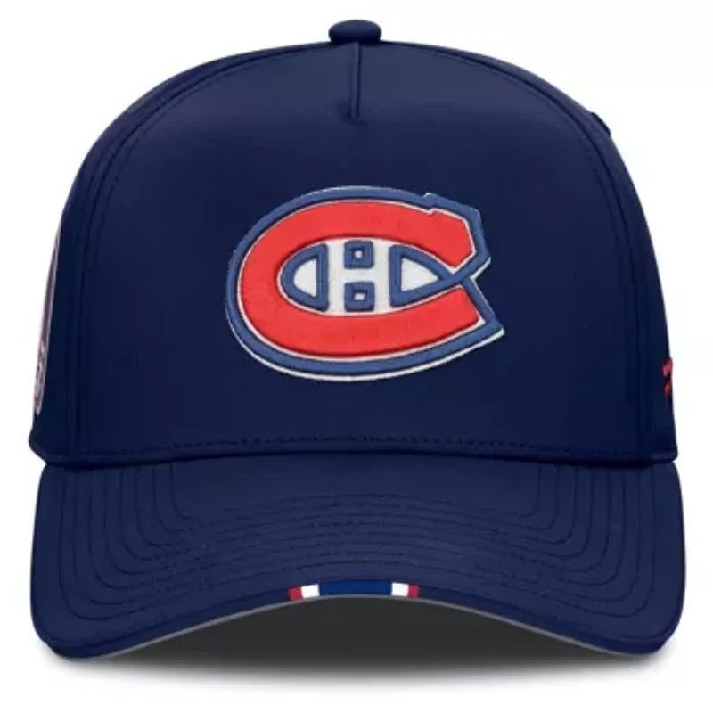 NHL Fanatics Montreal Canadiens 2025 NHL Draft Authentic Pro On-Stage Podium A-Frame Adjustable Hat