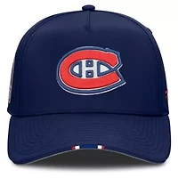 NHL Fanatics Montreal Canadiens 2025 NHL Draft Authentic Pro On-Stage Podium A-Frame Adjustable Hat