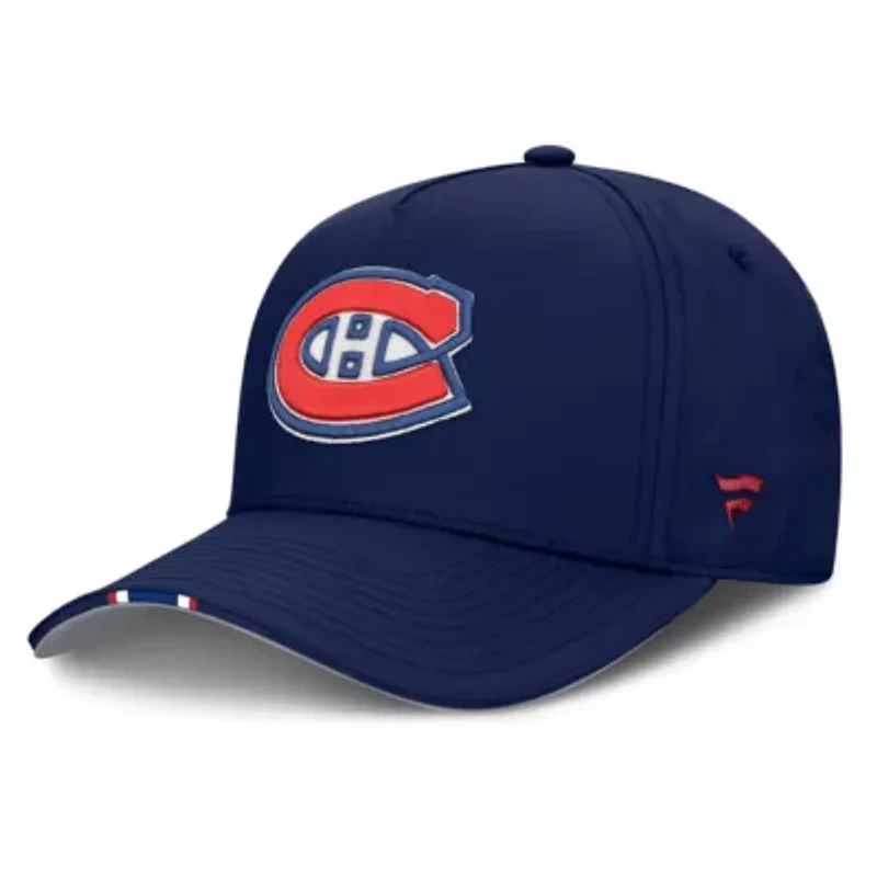 NHL Fanatics Montreal Canadiens 2025 NHL Draft Authentic Pro On-Stage Podium A-Frame Adjustable Hat