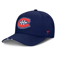 NHL Fanatics Montreal Canadiens 2025 NHL Draft Authentic Pro On-Stage Podium A-Frame Adjustable Hat