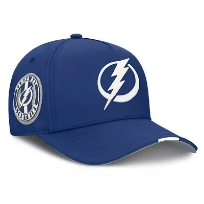 NHL Fanatics Tampa Bay Lightning 2025 NHL Draft Authentic Pro On-Stage Podium A-Frame Adjustable Hat
