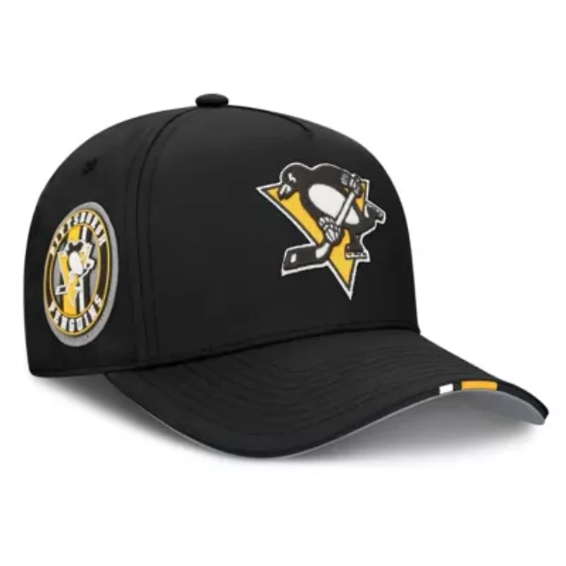 NHL Fanatics Pittsburgh Penguins 2025 NHL Draft Authentic Pro On-Stage Podium A-Frame Adjustable Hat