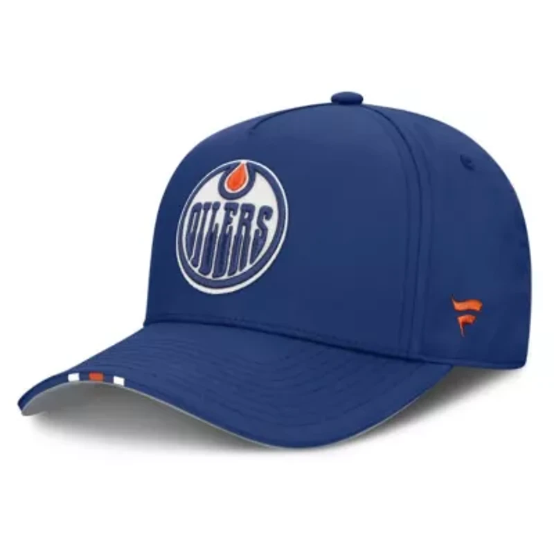 NHL Fanatics Edmonton Oilers 2025 NHL Draft Authentic Pro On-Stage Podium A-Frame Adjustable Hat