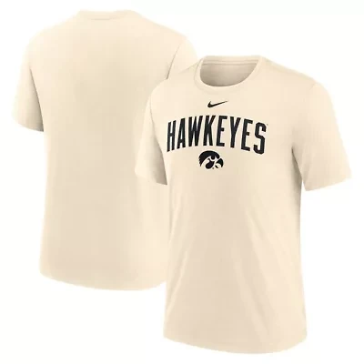 NCAA Nike Iowa Hawkeyes Arch Logo Triblend T-Shirt