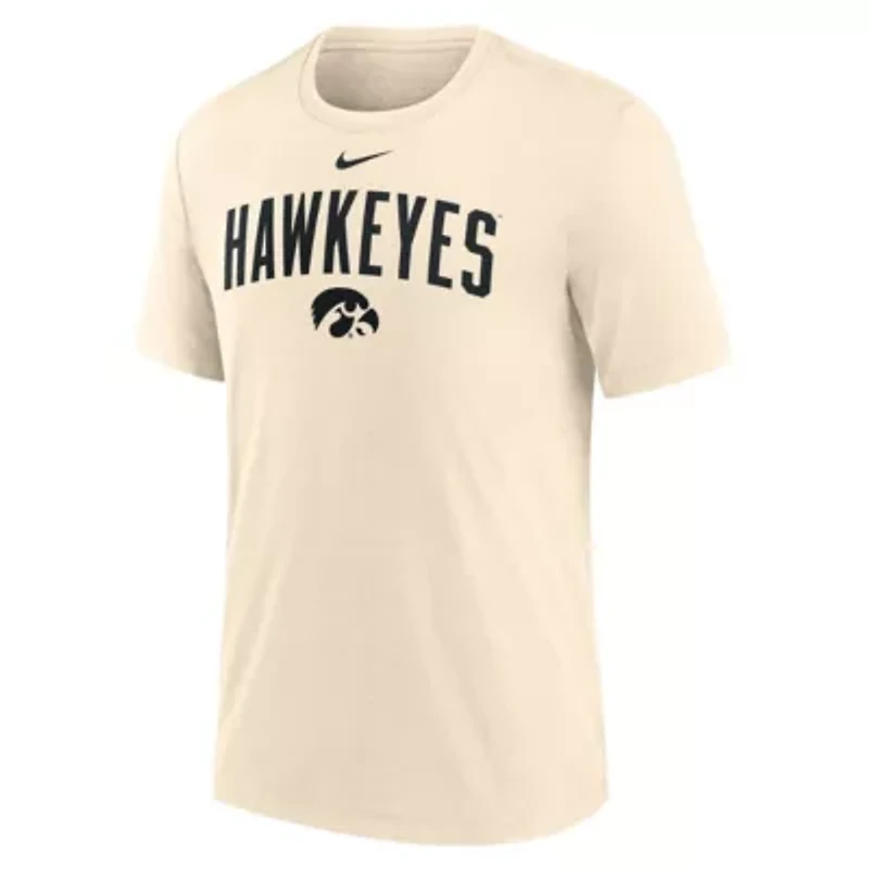 NCAA Nike Iowa Hawkeyes Arch Logo Triblend T-Shirt
