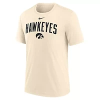 NCAA Nike Iowa Hawkeyes Arch Logo Triblend T-Shirt