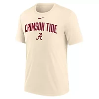 Alabama Crimson Tide NCAA Nike Arch Logo Triblend T-Shirt