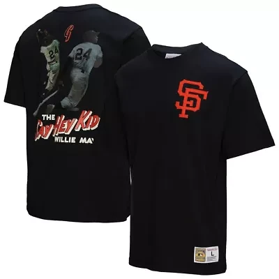 MLB Willie Mays San Francisco Giants Legends Collection Vintage Logo T-Shirt