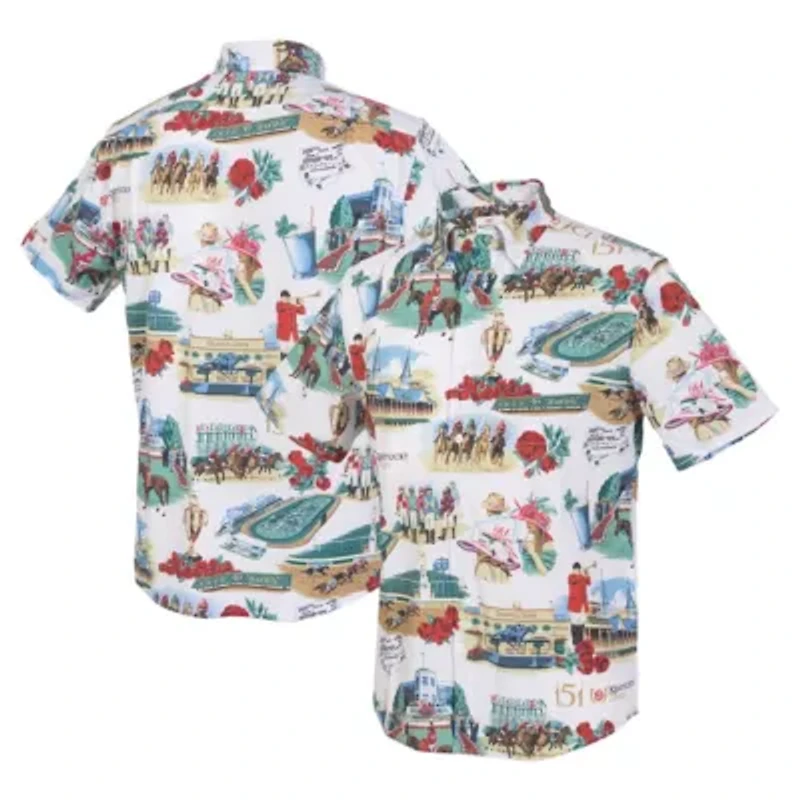 Horse Racing 151st Kentucky Derby Button-Up Shirt