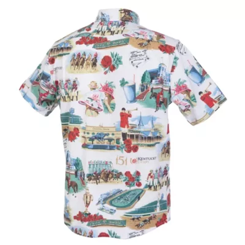 Horse Racing 151st Kentucky Derby Button-Up Shirt