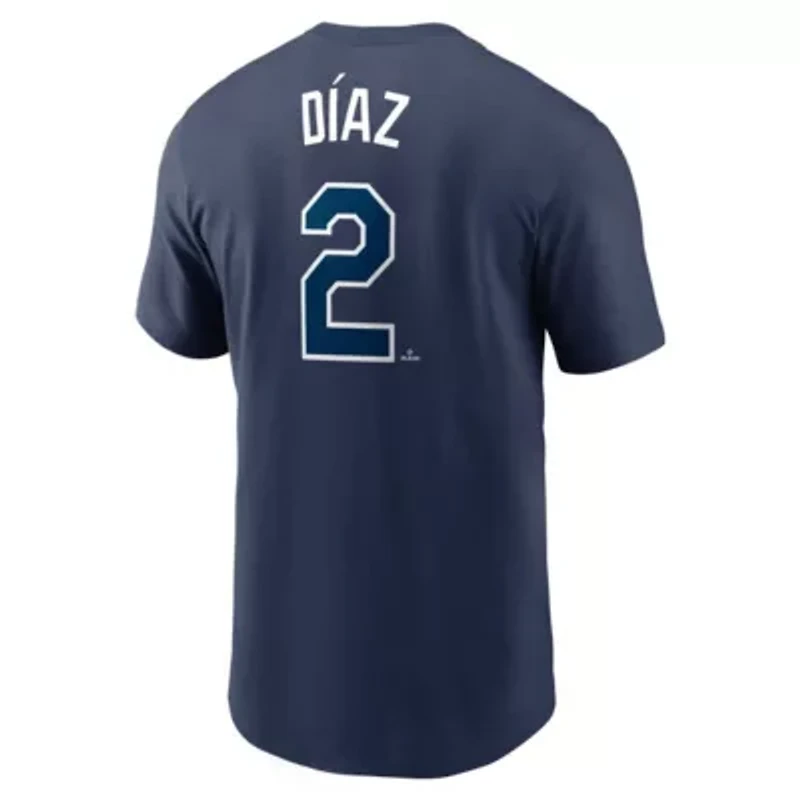 MLB Nike Yandy Diaz Tampa Bay Rays Fuse Name & Number T-Shirt